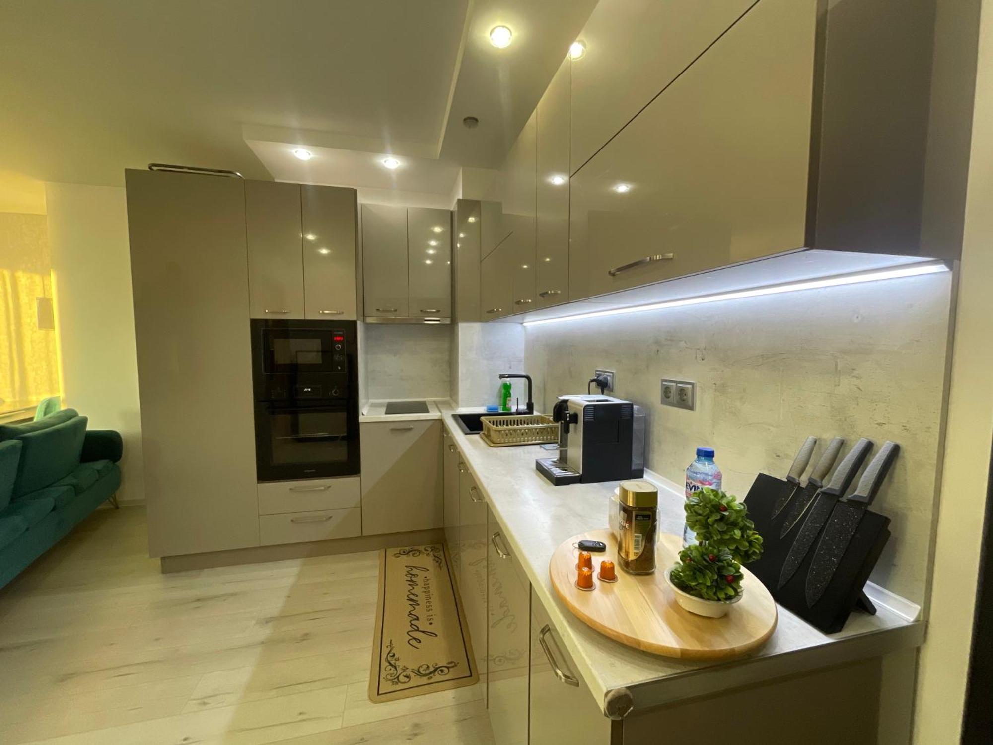 Brand New First Line Sea View 2 Bedroom Apartment 布尔加斯 外观 照片